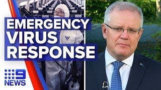 Coronavirus: PM explains emergency response plan | Nine News Australia