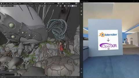 Blender VR (OpenXR) Demo