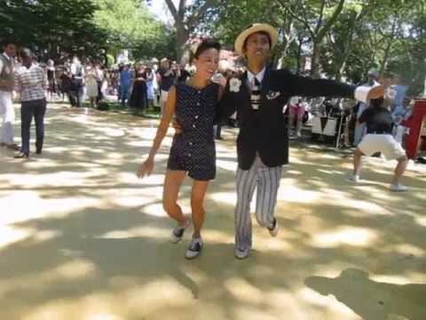 Swing Dancing At Jazz Age Lawn Party Governors Island NY 1920s Great Gatsby Lindy Hop