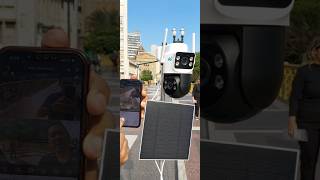 Câmera 4G com Placa Solar não precisa de wi-fi e nem de energia elétrica instalada veja o teste