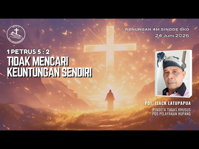 Renungan Harian 4M - Tidak Mencari Keuntungan Sendiri