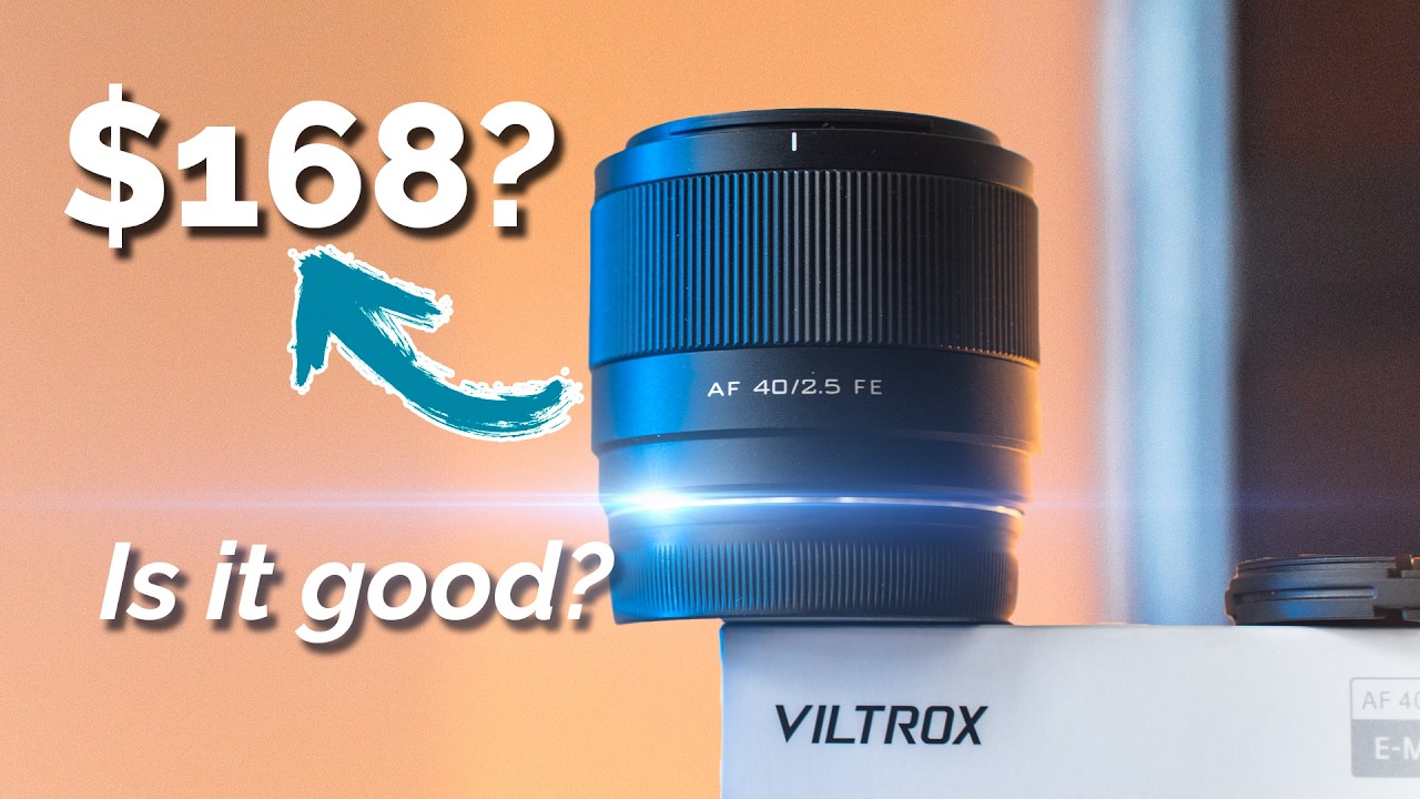 Viltrox AF 40mm f2.5 FE - A BUDGET Full Frame Lens for Sony E