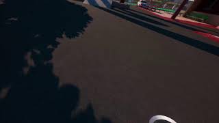 VR Skater PSVR2 gameplay neighborhood and school