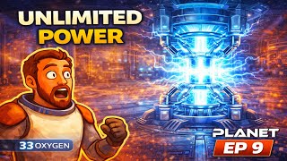 We Built a Nuclear Fusion Reactor - Planet Crafter EP 9