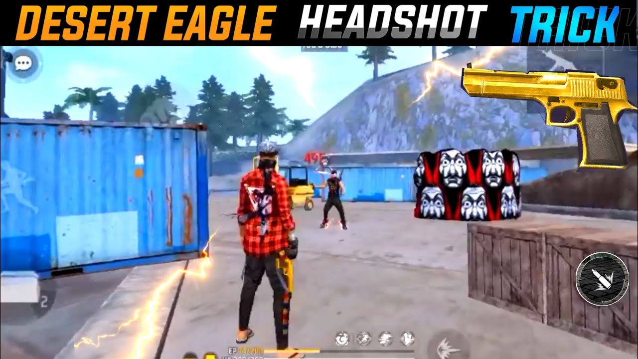 After update desert eagle headshot trick | Desert eagle one tap ...