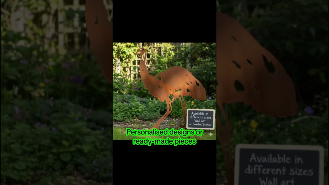 Custom metal Art Work. Choose a unique personalised design or pick from our readymade range