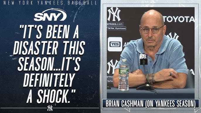 Brian Cashman on the 2023 Yankees season: 'It's been a disaster"
