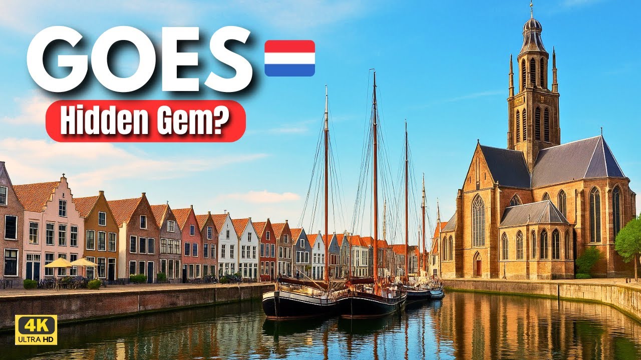 Walking Tour GOES, Netherlands 🇳🇱 Hidden Gem in Zeeland | 4K UHD