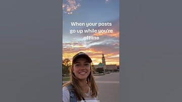 POV: When your posts go up while you