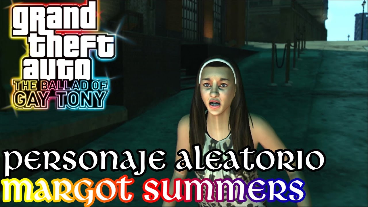 GTA The Ballad of Gay Tony PS3 - Personaje Aleatorio #2 - Margot Summers (2 Misiones)