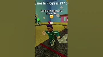 Game: Dongdaemun (SEASON 3 SQUID GAME) #roblox #squidgame  #toastland #recommended