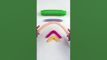 Creating mini  ASMR Satisfying POPs Robots #diy #satisfyingvideos #relaxing #creative #oddasmr #toys