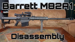 Barrett M82 aka M107 Disassembly