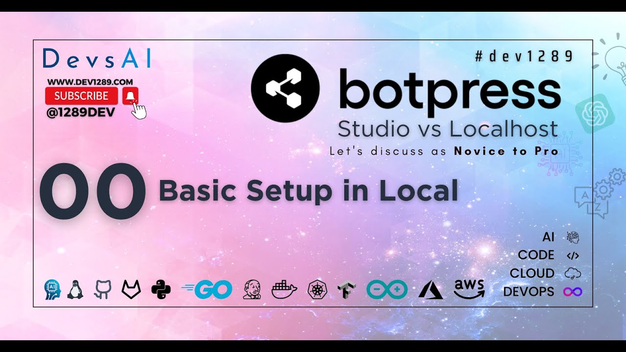 00 Botpress Local setup with Latest version - YouTube