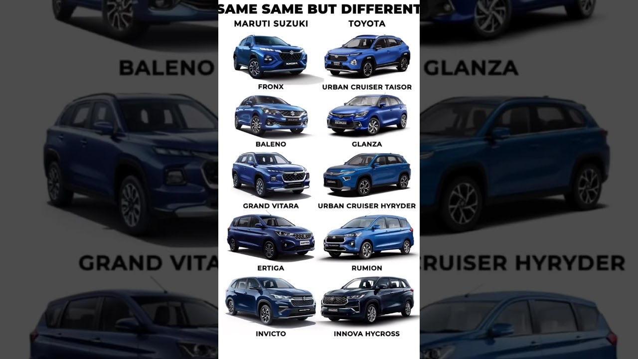 Maruti suzuki ft. Toyota collaboration😎 