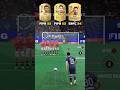 Lionel Messi Free Kick in FIFA 22 - FC 24 #football #shorts #messi