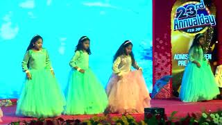 Rain Theme Dance | 23rd Annual Day Celebration | Saraswathi Matric. Hr. Sec. School screenshot 5
