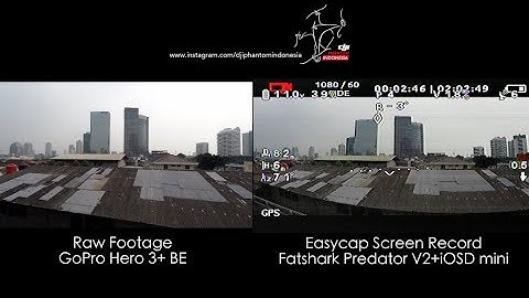 Dji Phantom Indonesia "Testing EASYCAP Video Capture for FPV setup" [HD]