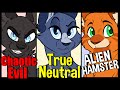 Warrior Cats Alignment chart with a side of SASS