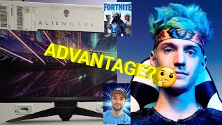 Using Ninja's Monitor On Fortnite!!!🏆 screenshot 1