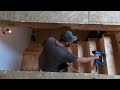 Building Custom Stairs Out Of Rough Cut Lumber | Building An Off Grid House Ep.27