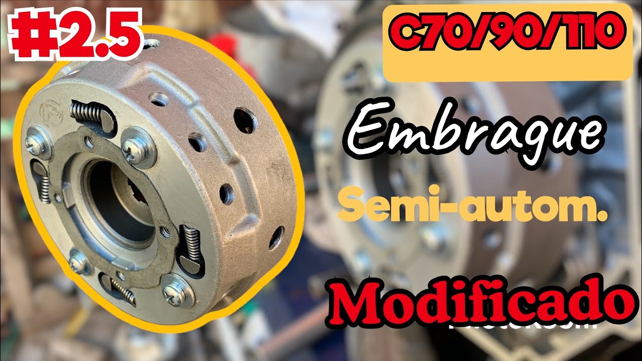 КАК СОБИРАТЬ (СЦЕПЛЕНИЕ)*[ МОДИФ. ][#2.5Capt (C50-125/125cc) HONDA SUPER CUB 😎