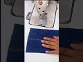FLAT FELLED SEAM || Sewing tutorial #shorts #sewing #sewingtutorial