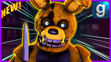 Gmod FNAF | Review | Brand New FNAF Movie Spring Bonnie Nextbot!