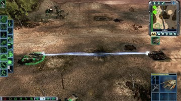 C&C 3 The Forgotten upgrade Tick Tank versus upgrade MBT-6 Predator Tank