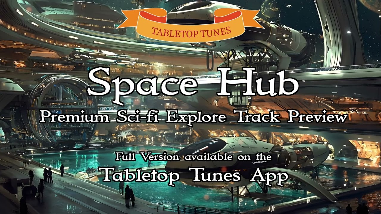 Space Hub | Ambient Sci-Fi Explore Music | TTRPG & Space RPG Background