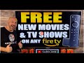 Watch new movies  tv shows for free on any amazon fire stick 2024