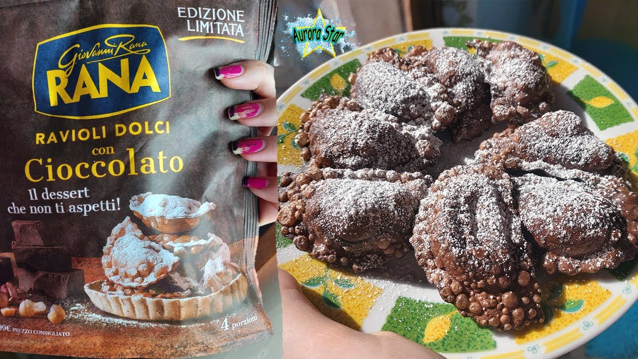Cuocere i ravioli al cioccolato di Giovanni Rana. Metodo: fritti - YouTube