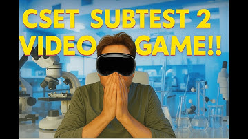 CSET Meervoudige Onderwerpen Subtest 2 Woordenschat VIDEO GAME!!