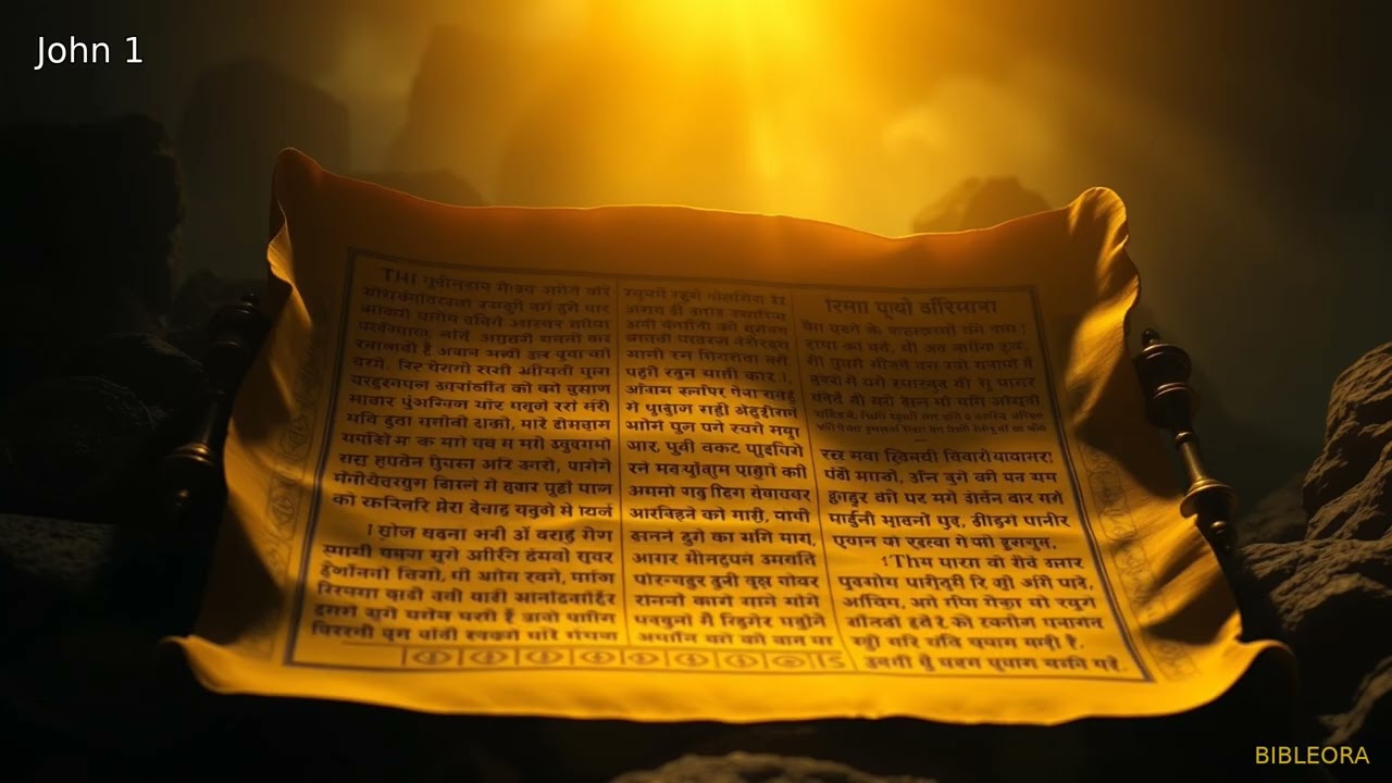 📖 HOLY BIBLE: Love & Life | In the Beginning | John, Chapter 1