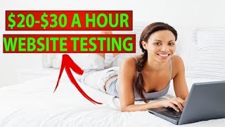 Make $60 Per Hour Just By Testing Websites or Apps Online (Easy Method)
