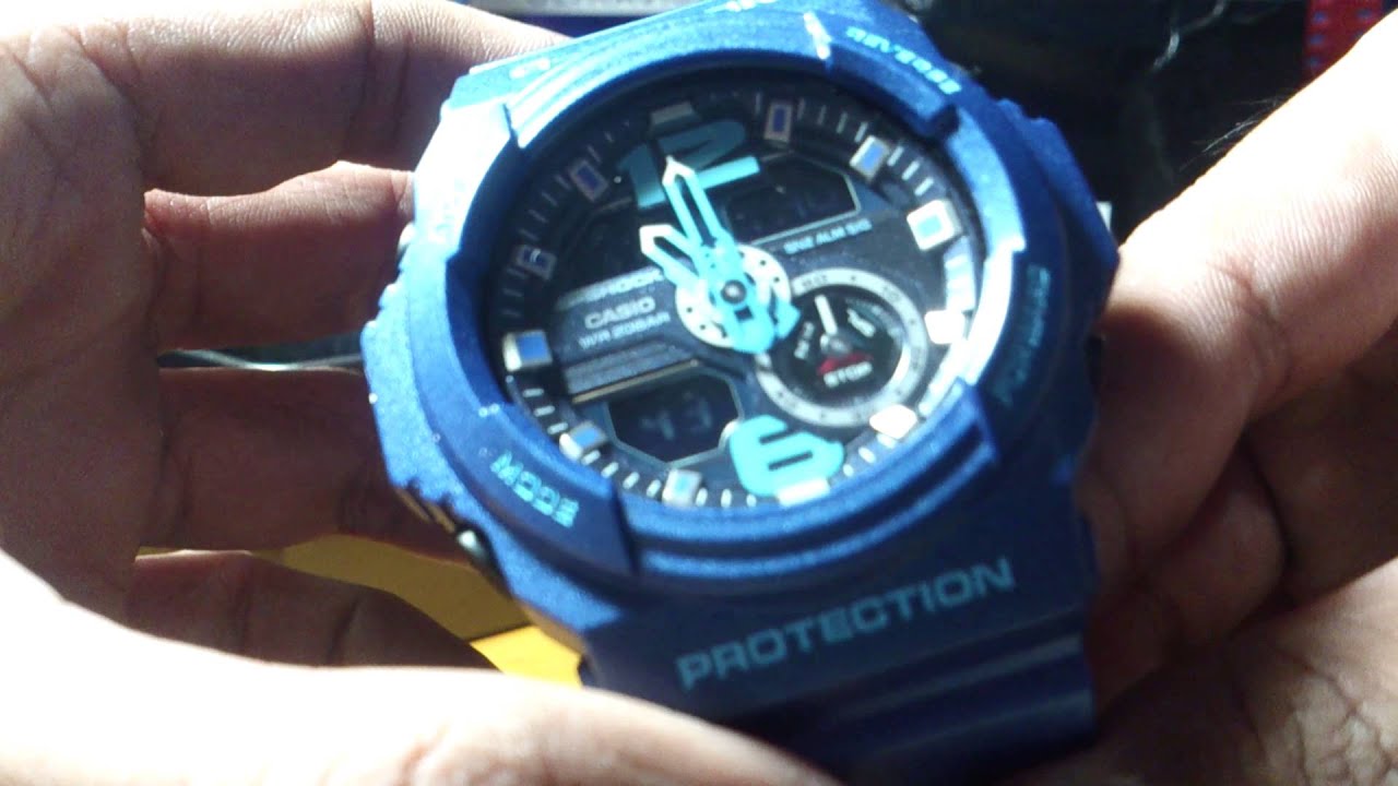 Casio G-SHOCK GA-310-2ADR - YouTube