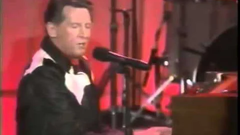Jerry Lee Lewis - Great Balls Of Fire on Dolly Show 1987/88 (Ep 19, Pt8)