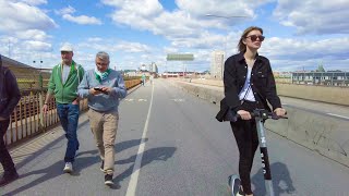Walking in Stockholm: Globen to Södermalm | Hammarby Football Fans
