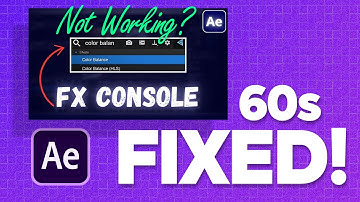 FIXED! FX Console Not Working