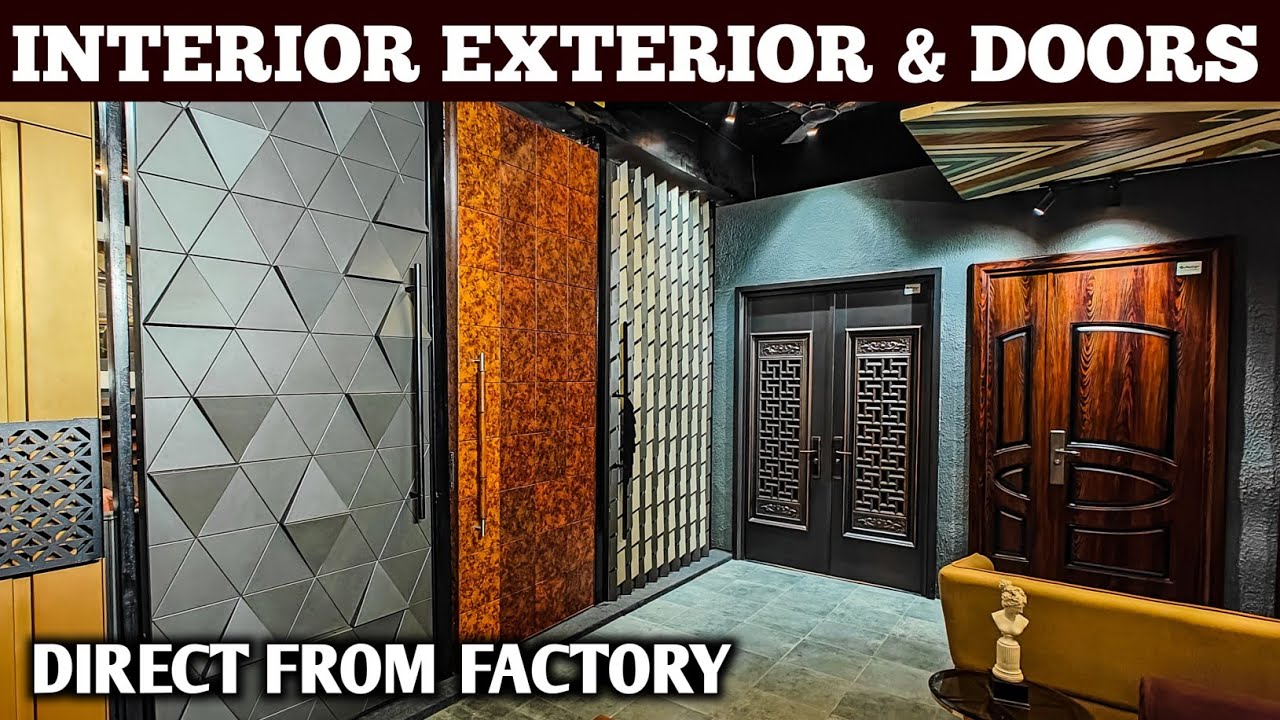 Steel Doors Interior and Exterior Products Direct From Factory | Railings Main Gate Doors Windows