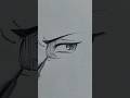 How to draw Anime eyes #anime #animeeyes