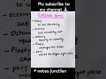 Basic surgical terms # notes junction