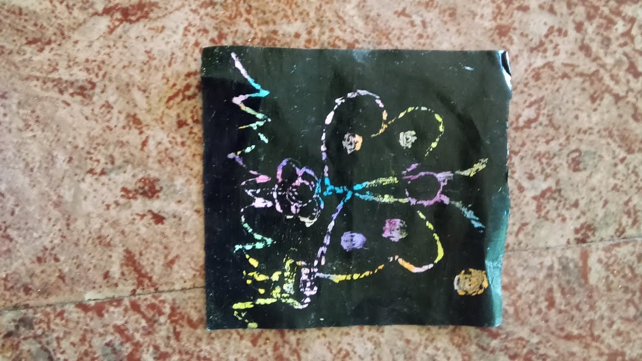 Scratch Card making By-Theertha - YouTube