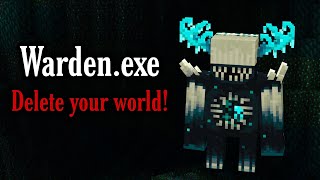 If Warden.exe is in your game, you have to Delete it now! (Minecraft Creepypasta)