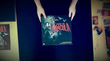 Fury of Dracula 3rd Edition - Quick components runthrough