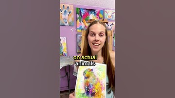 My digital painting of a capybara ... so CUTE ❤️