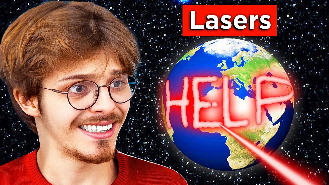 Il se passe quoi si j'envois 456 382 Lasers sur la Terre ? (ça fini par exploser)