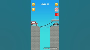 draw bridge level 37 very hard | game lovers 312 #games #drawbridge