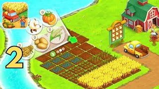 I bought lands n many things | Farm Town Family Farming Day Gameplay (MOD) (iOS,Android) #farmtown screenshot 4