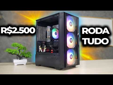 A GAMING PC FOR R$2,500 THAT CAN RUN EVERYTHING! THE BEST ONE TODAY! (+ FULL GAME TEST)